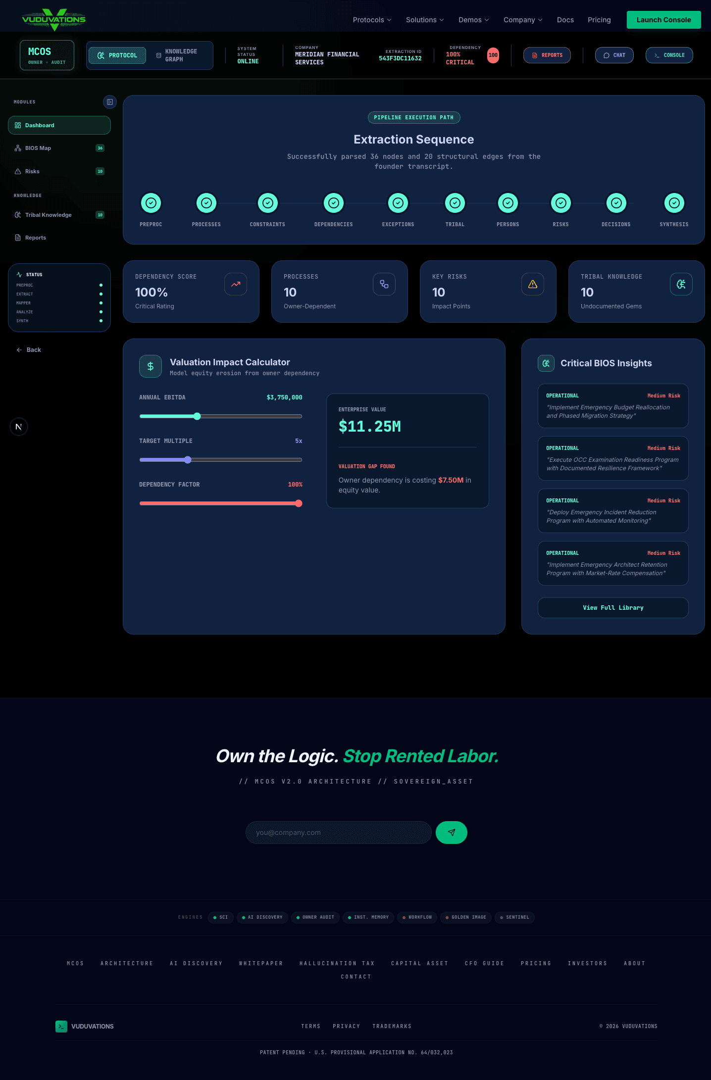 Key Person Dashboard
